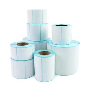 Quality Glassine Liner Thermal Transfer Label Paper Sticker Labels Waterproof Removable wholesale