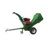 Buy cheap CE Proved 5 Inch Petrol Engine Wood chipper Shredder With Emergency Stop Button from wholesalers