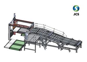 Quality Belt Conveying Type Paper Stacker Machine , High Speed Carton Packaging Line wholesale