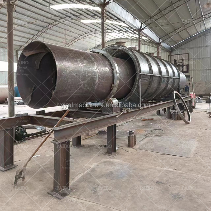 2023 Multi-Function Hoisting Style Bio Carbonization Stove for Bamboo and Coconut Shell
