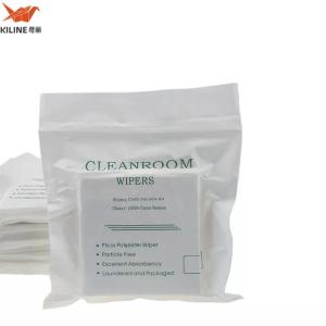 Quality Manufacturer Cleanroom Nonwoven Wipe 45% Polyester And 55% Cellulose Wiper Non-woven Wipers Cleaning Wipe wholesale