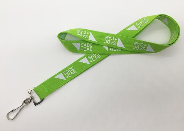 fashionable colorful 2.0 CM Silk-screen printing. Polyester lanyards for