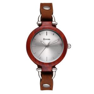Quality Luxury Maple Modern Wood Watches Genuine Leather Strap Quartz wholesale