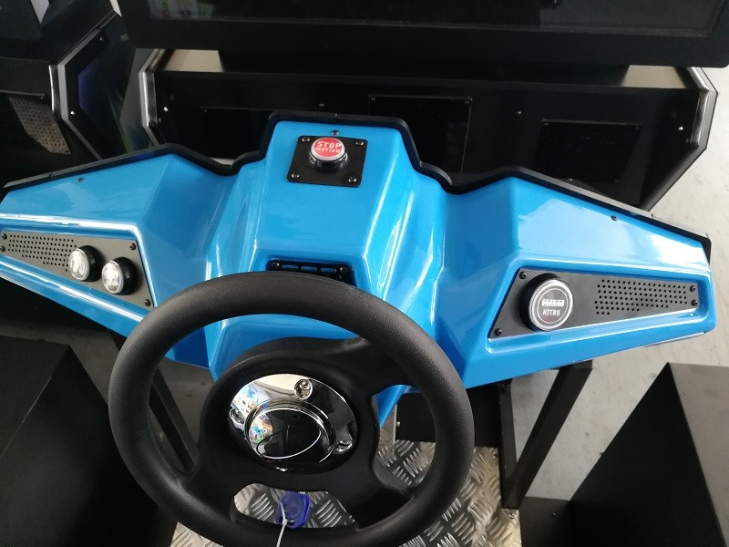 Dynamic Cruisin Blast Car Racing Arcade Machine Video Simulator 12 Months Warranty
