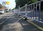 High Intensity Municipal Guardrail Rustproof , Automatic Road Barrier Fence