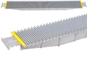 Quality Pitch 133mm Escalator Aluminum Pallet Type 1000 Narrow Depth Escalator Spare Part wholesale