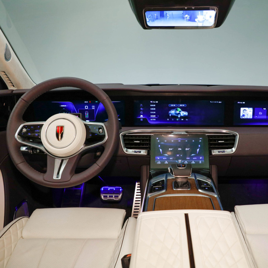 2023 2024 Hongqi E-HS9 Edition Seven-Seats Long Range Suv With Length * Width * Height 5209*2010*1713