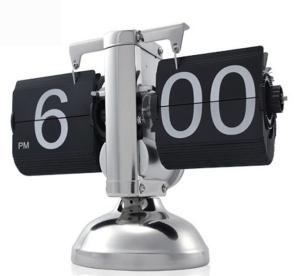 Quality Internal Gear Operated Retro Flip Down Clock wholesale