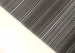 ISO 2.5m Painted Black Wire Mesh Screen Laminated Glass For Wall Coverings