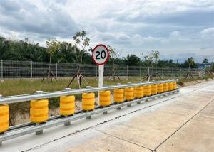 Quality Traffic Plastic Pliable Safety Roller Barrier Highway Safety Guardrail wholesale