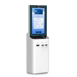 Quality 32 Inch Touch Screen Payment Kiosk With Cash Acceptor And Support Credit Card Reader wholesale