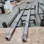 Powder Coating Extruders Spare Parts Sand Blast / Polishing Surface for Puffed
