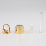 Gold Pressing Straw Anodized Refined Oil Plastic Bottle Dropper 13 415