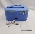 PU Leather 6 Pcs LED UV Lamp Cell Phone Sanitizer