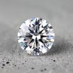 Special Shape Moissanite White VVS1 Round Flawless Moissanite Stone