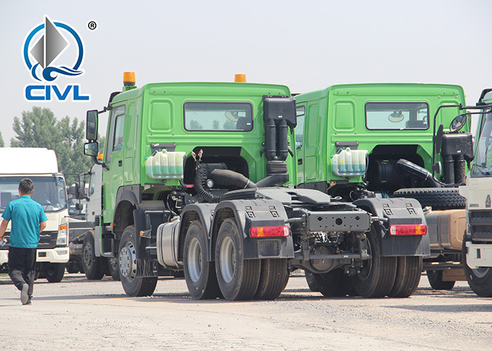 Sinotruk Howo Tractor Truck EURO2-5 Engine D12.42 336-420HP / 6x4 Electric Tow Trucks
