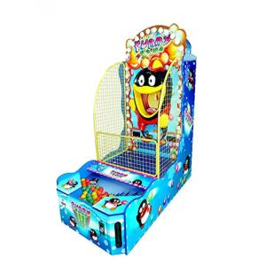 Quality Funny Penguin Paradise Kids Throw Ball Game Amusement Ticket Game Machine For Sale wholesale