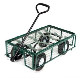 Quality Customized Foldable Garden Cart Powder Coated Water Resistant Long Lasting wholesale