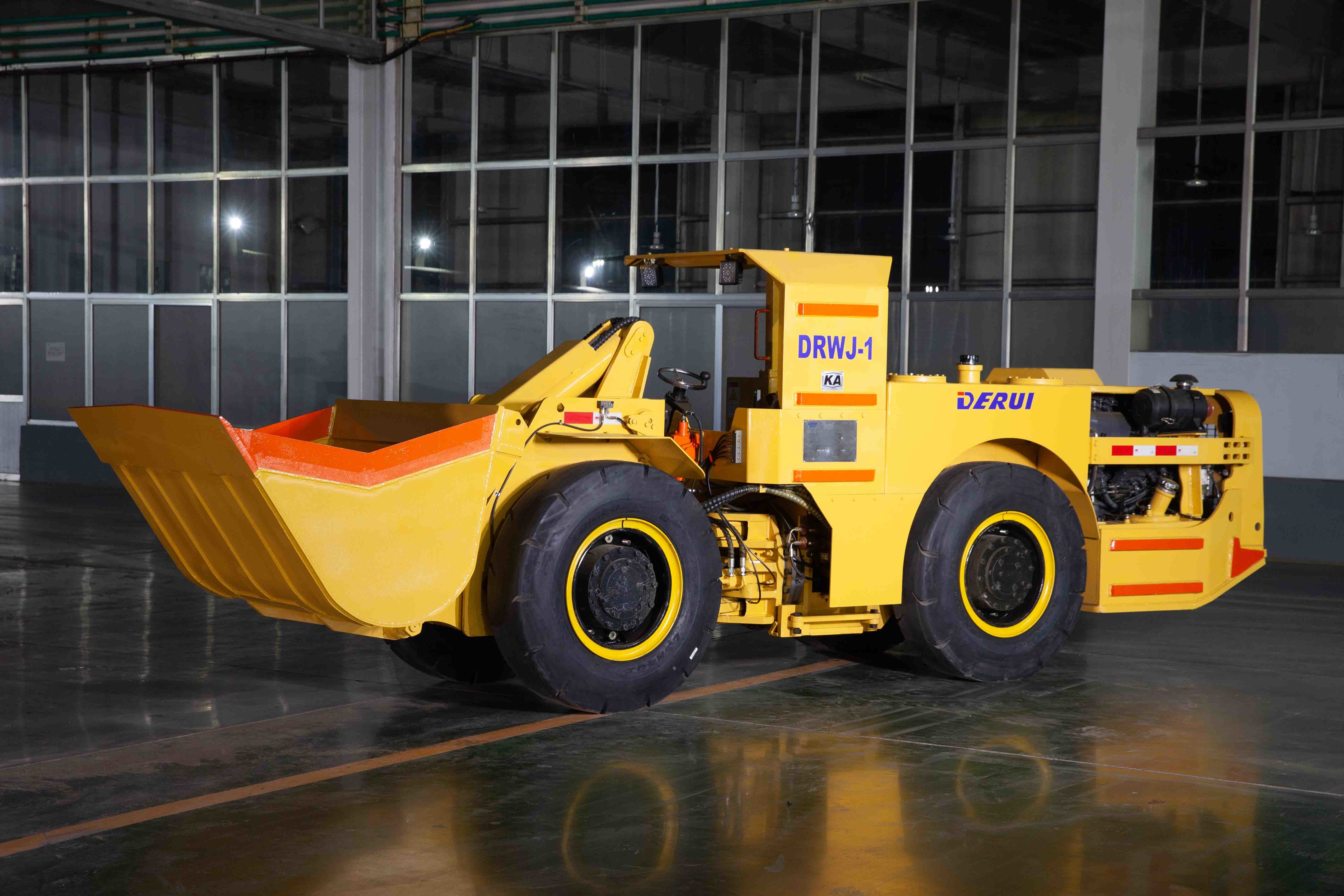 DRWJ-1 lhd underground loader Suitable For Underground Tunnel Mining Usage