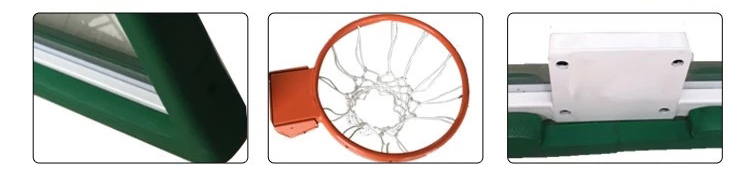 Hot Sale Electric Hydraulic Basketball Hoop Professional Basketball Stand With Wheels