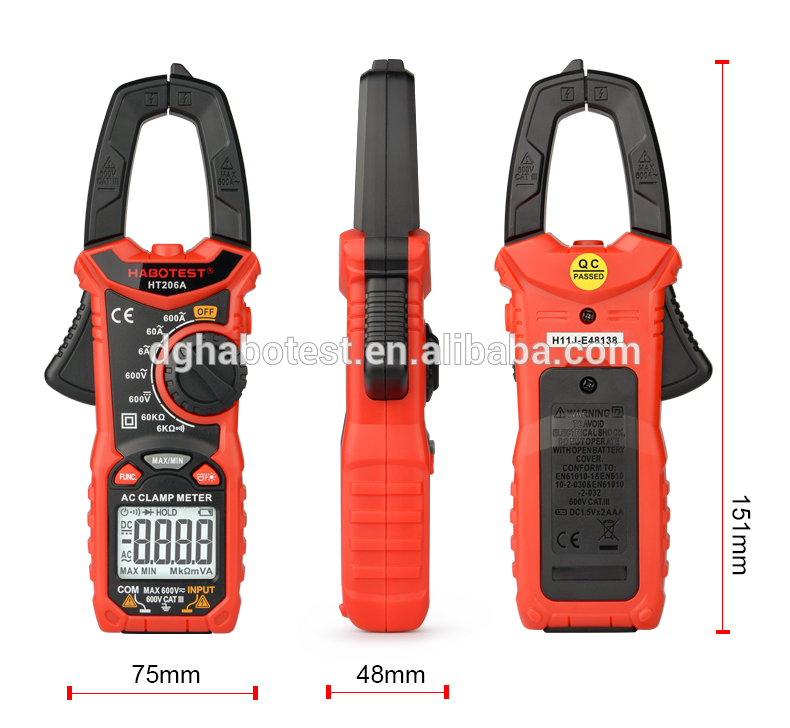 600V Digital Clamp Meter