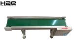 Food Processing Industrial Conveyor Belts Green PVC / PU Custom Conveyor Belts