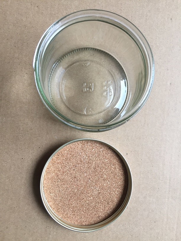 Environmental & Hot Sale Cork Liner Lid/Cap for glass jar cap,60mm,80mm