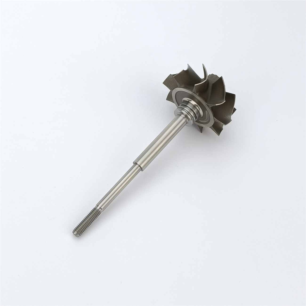 MS-TECH Turbo S100 Turbine Wheel Shaft 318167 318281 11539880003 Fit Turbos Ind 52.65mm Exd 45mm Blades9
