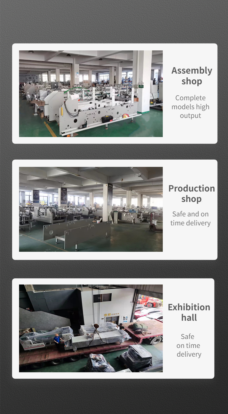 CQT900YG-2 Pre-Folded Bottom Lock Packaging Box Making Machine for High Productivity