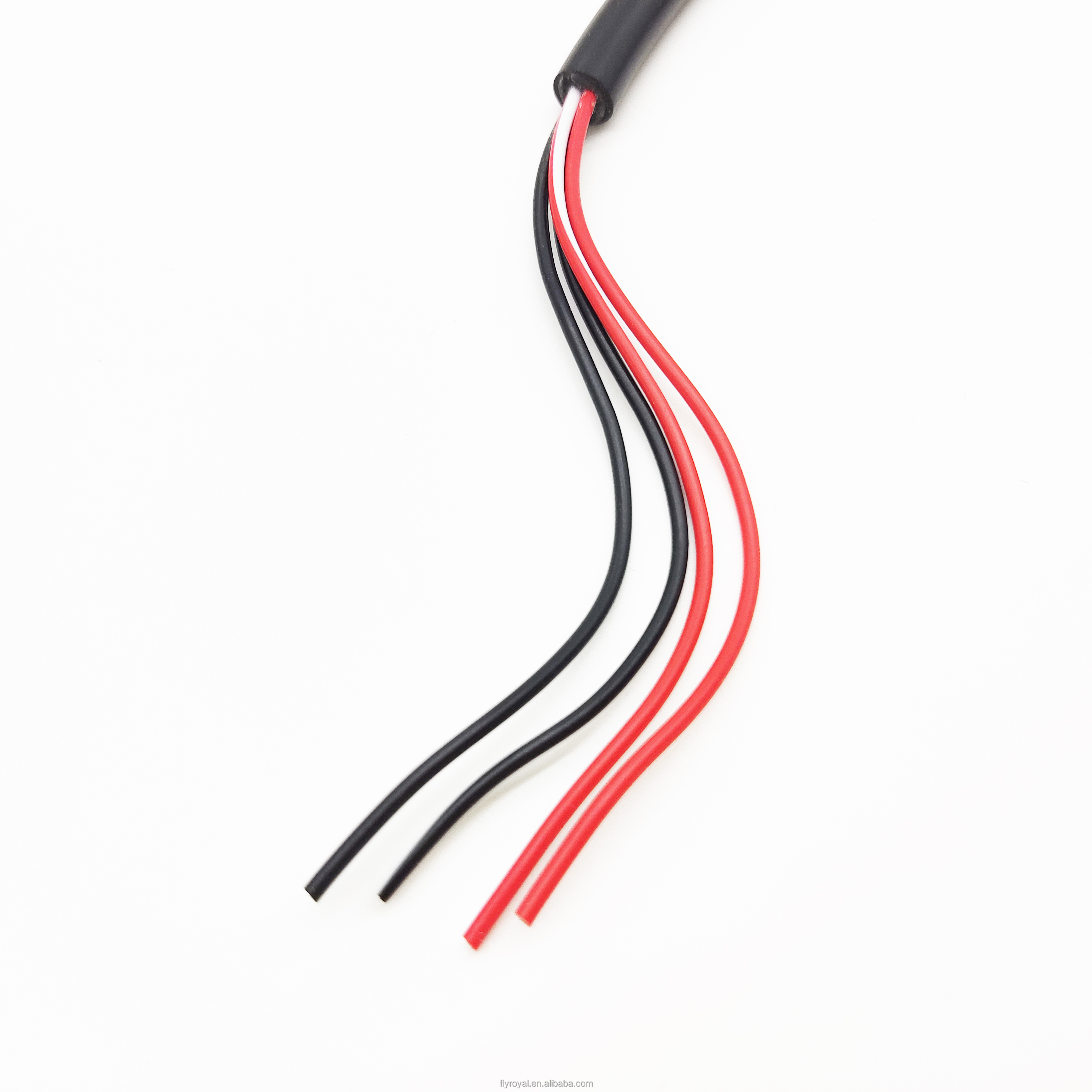 20A AC Waterproof Cables M8 M12 M16 Connector Electrical Cable Assembly