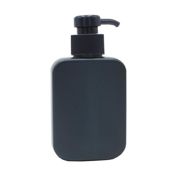 180ml Square HDPE Men's Lotion Facial Cleanser Pump Bottle