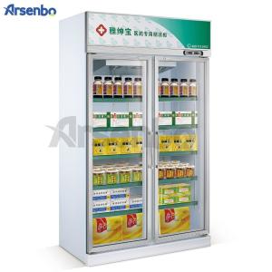 Quality SUS201 Commercial Supermarket Refrigerator 1600L Double Temperature wholesale