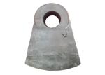 High Hard Hammer Crusher Spare Parts Bimetal Hammers With Alloy Steel And Chrome