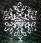 giant snowflake outdoor christmas decorations
