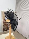 Millinery Supplies Sinamay Feather Fascinator 10*20 cm