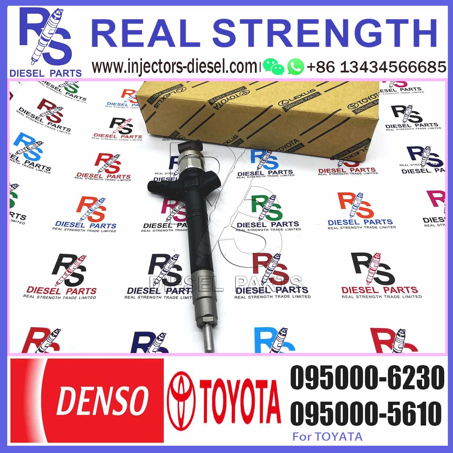 injector nozzle 23670-0R020 23670-0R170 23670-0R120 injector for Toyota 2AD-FTV fuel injector 095000-6040 095000-6230