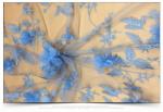 Colorful Polyester 3D flower embroidered Lace fabric for women garments