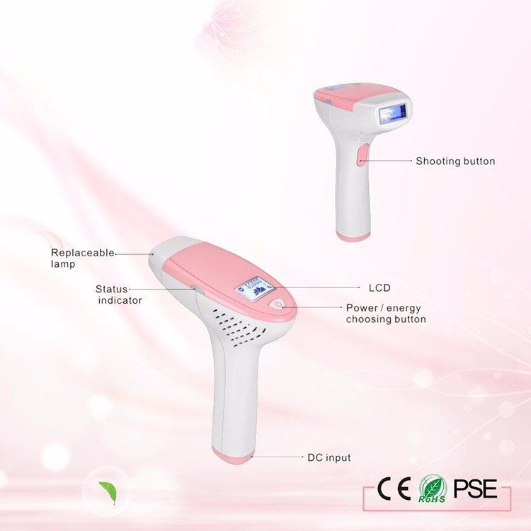 Handheld Skin Care 2.6A 50Hz 60Hz IPL Hair Removal