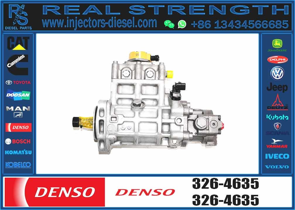 Construction machinery parts Excavator CAT320D 326-4635 Genuine fuel feed pump
