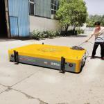 Manual Hydraulic Battery Transfer Cart , 5T Steel Plate Material Transfer