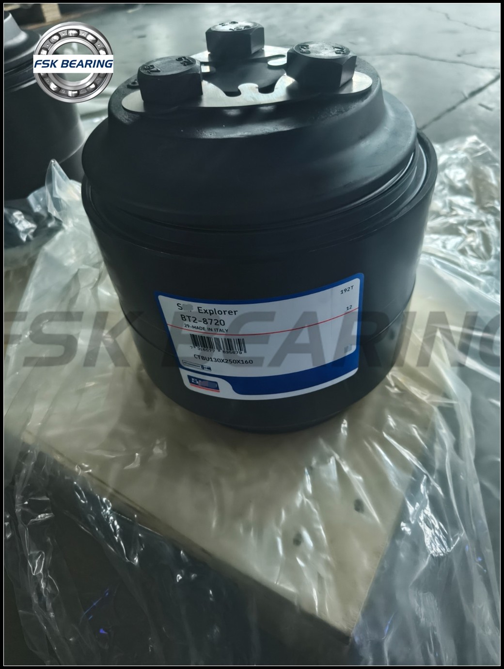 China FSK Class E 6×11 Train Bearing Unit 144.45*220.663*163.5 mm Double Row Tapered Roller Bearing