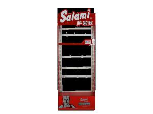 Quality Metal biscuit bread salami display rack ，magazine book display stand wholesale