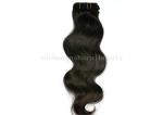 6A+ Remy Virgin Human Hair Extensions Natural Black Body Wave