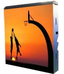 Factory direct sale IP65 outdoor P10 stadium perimeter led display board for