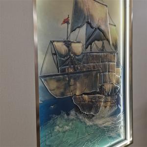 Quality Novel Design Hot Melt Tempered Art Glass Decorative Fused Glass Pattern Stain wholesale