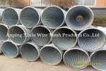 Johnson Vee Wire Welding Galvanized Pipe / Tube Well Strainer 0.05 - 50mm Slot