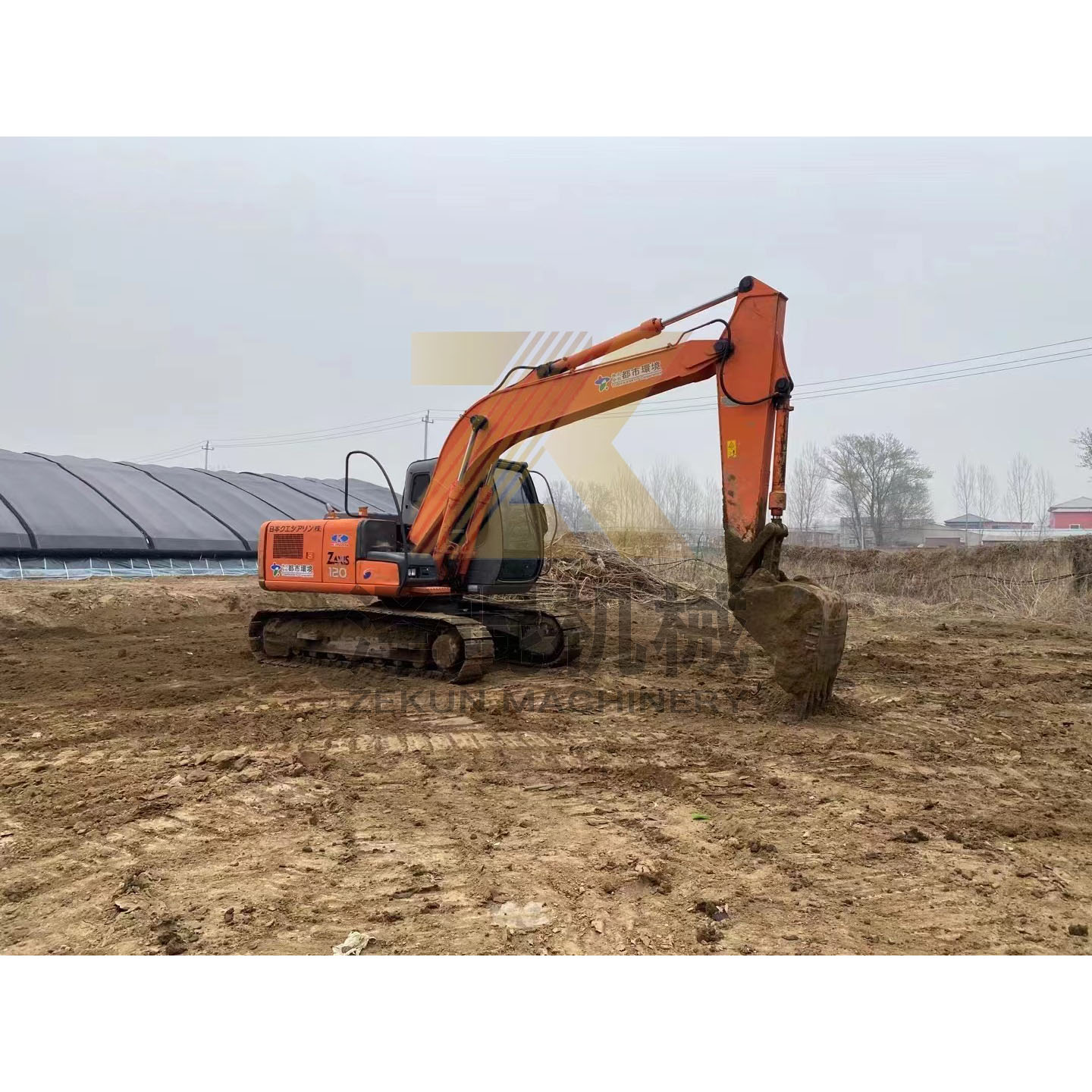 Secondhand Hitachi ZX120-6 EX-1 -2 120 Mini Excavator with Other Hydraulic Cylinder