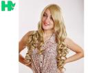 Attractive Design Synthetic Hair Wigs \ Non - Remy Hair Blonde Color