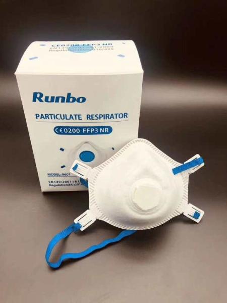 CE certified Disposable FFP3 Face Mask in Cup Shape with Medical and Non Medical