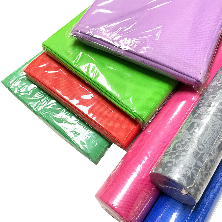 PP Non Woven Fabric Pre Cut Table Cloth Buffet 3cm Width